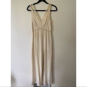 Zimmermann Cream Lace Jumpsuit